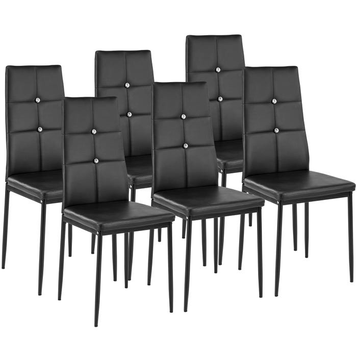 Zestaw 6 stylowych krzeseł