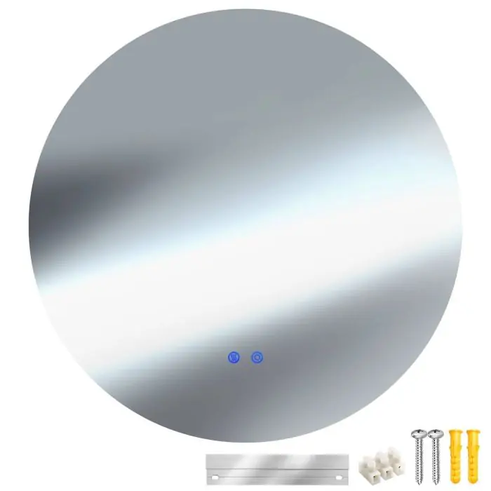 Okrągłe lustro łazienkowe LED Aurora
