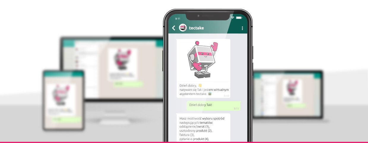 Kontakt i obsługa klienta przez WhatsApp